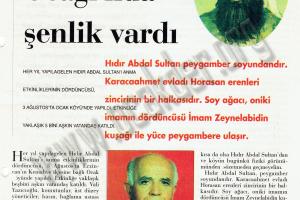 HIDIR ABDAL OCAĞINDA ŞENLİK VAR