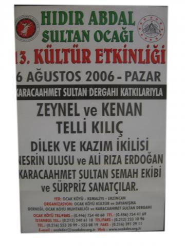 13. ETKİNLİK AFİŞ