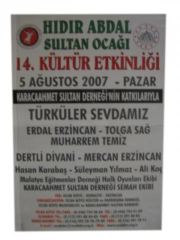 14. ETKİNLİK AFİŞ