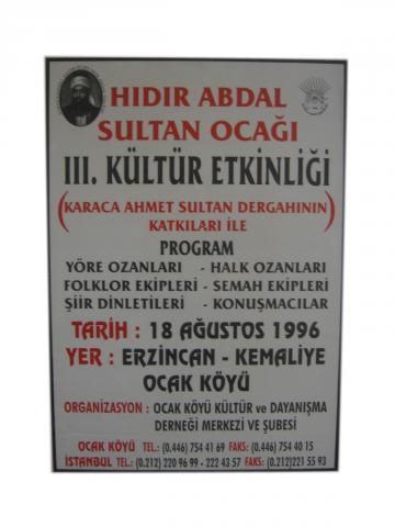 3. ETKİNLİK AFİŞ