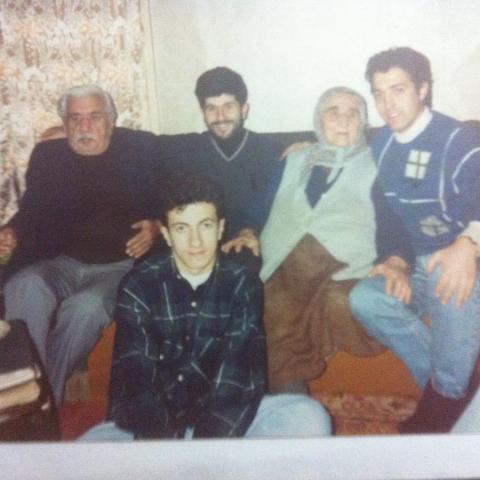 1992 YAŞLILARI ZİYARET AŞIR ERTURAN MURAT GÜRER GÜLLÜ ERTURAN ALİ YAMAN TARIK ERMAN