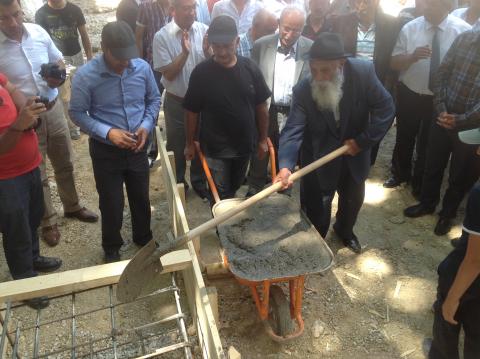 CEMEVİ TEMEL ATMA TÖRENİ AHMET UĞURLU DEDE